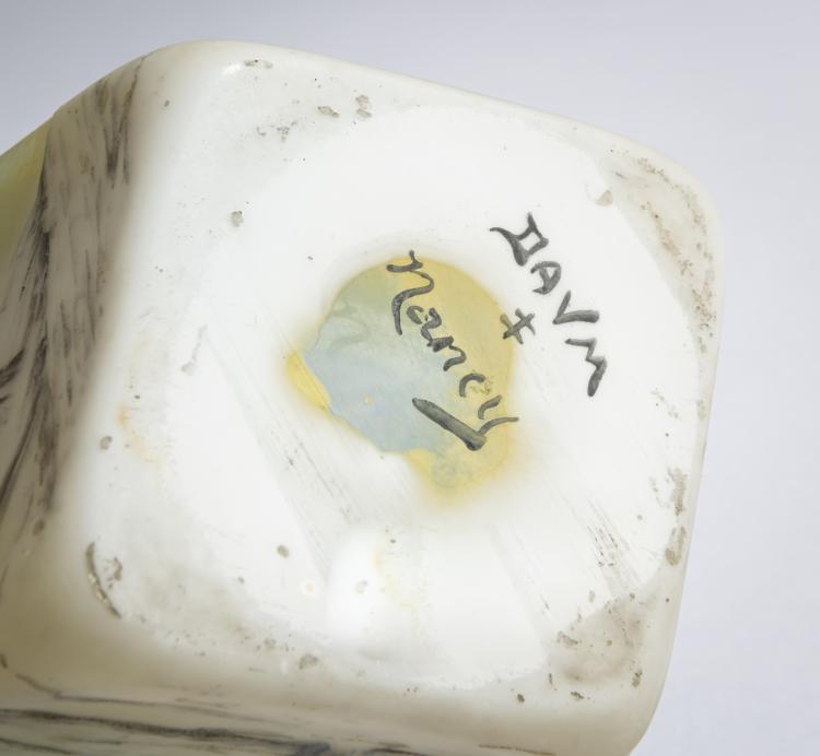 Bild 3 zu Objekt, Vase 'Neige, Corbeaux', 1905, Daum Fr&egrave;res, Nancy, 159B 113