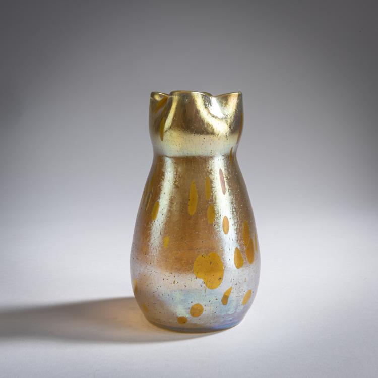 Hauptbild zu Objekt, 'Astr&auml;a'-Vase, 1901/02, L&ouml;tz Wwe., Klosterm&uuml;hle, 159B 308