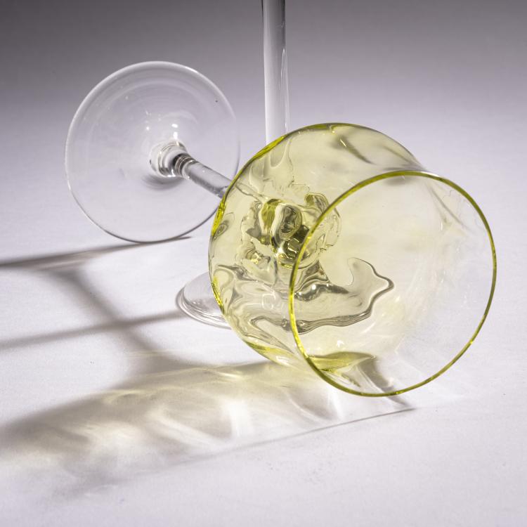 Bild 1 zu Objekt, Zwei Weingl&auml;ser 'Meteor', 1899, Koloman Moser, Meyr's Neffe, Adolf bei Winterberg, 159B 320