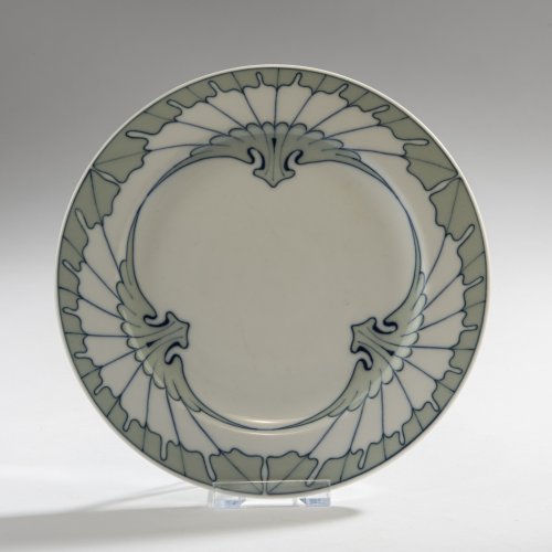 'Wing pattern' cake plate, 1901