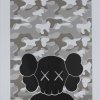 Untitled (Chum in front of camouflage background), ca. 2000