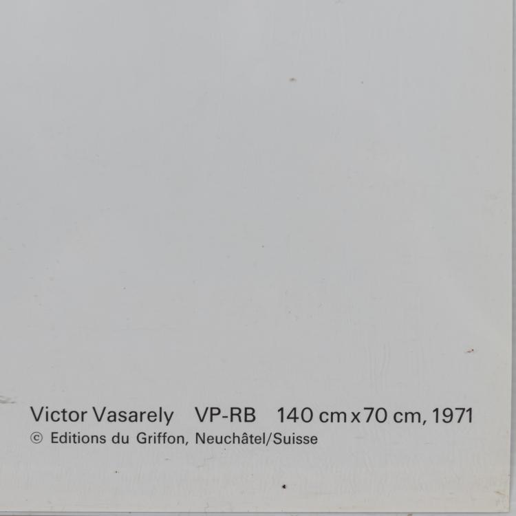 Bild 1 zu Objekt, 'VP-RB', 1971, Victor Vasarely, Editions du Griffon, Neuch&acirc;tel/Suisse, 160C 502