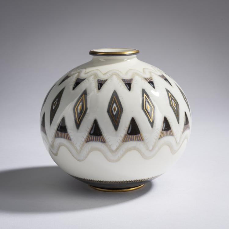 Hauptbild zu Objekt, Vase, 1925, Adrien Auguste Leduc, S&egrave;vres, Manufacture Nationale de, 159C 532