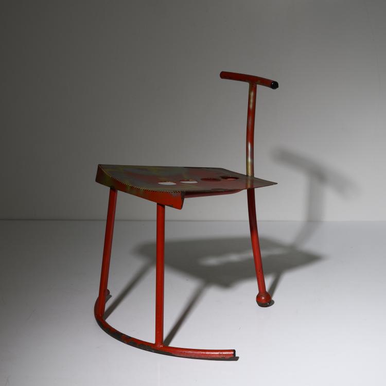 Hauptbild zu Objekt, Schaukelstuhl, um 1999, Wolfgang Laubersheimer, Laubersheimer, Wolfgang, 160A 145