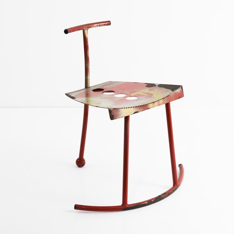 Bild 9 zu Objekt, Schaukelstuhl, um 1999, Wolfgang Laubersheimer, Laubersheimer, Wolfgang, 160A 145