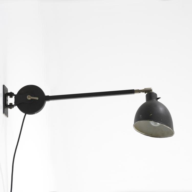 Hauptbild zu Objekt, Wandleuchte, 1930er Jahre, Tschechoslowakei (zugeschrieben), 161C 472