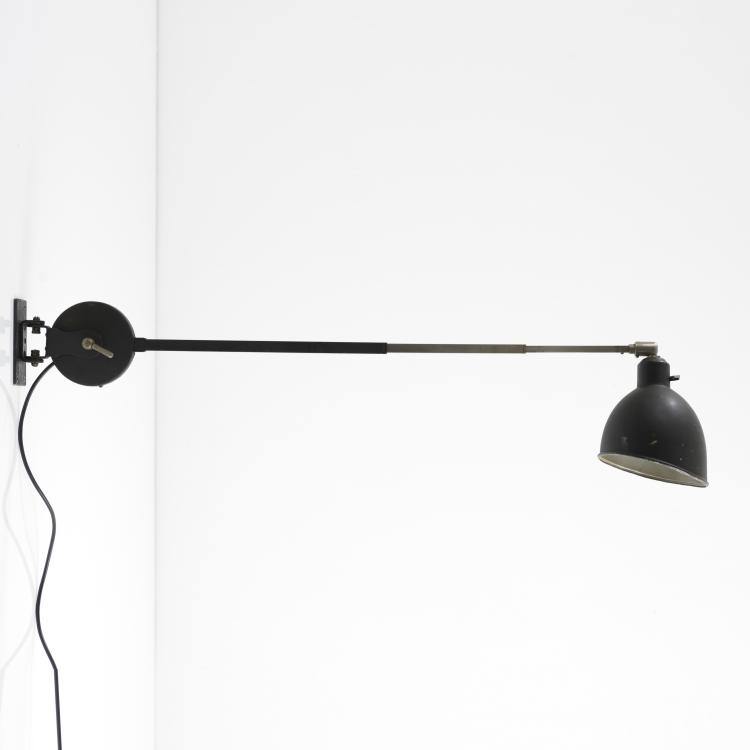 Bild 1 zu Objekt, Wandleuchte, 1930er Jahre, Tschechoslowakei (zugeschrieben), 161C 472