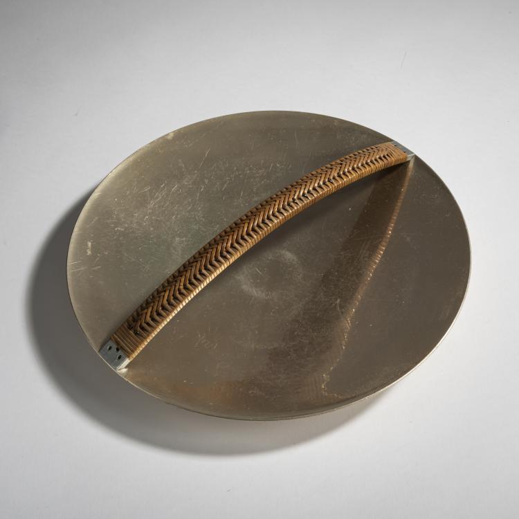 Bild 1 zu Objekt, Henkelschale, um 1935, Fritz August Breuhaus de Groot (zugeschrieben), Zeppelin Metallwerke, Friedrichshafen, 160A 85