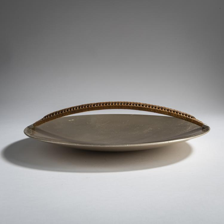 Bild 2 zu Objekt, Henkelschale, um 1935, Fritz August Breuhaus de Groot (zugeschrieben), Zeppelin Metallwerke, Friedrichshafen, 160A 85