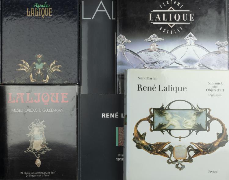 Hauptbild zu Objekt, Six books of Lalique, 1977-96, Barten, Sigrid u.a., 159A 72