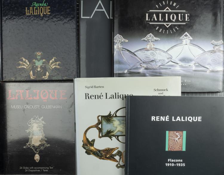 Bild 1 zu Objekt, Six books of Lalique, 1977-96, Barten, Sigrid u.a., 159A 72