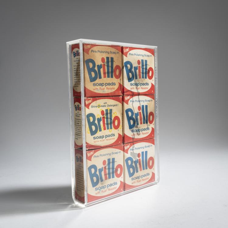 Hauptbild zu Objekt, 6 'Brillo soap pads with rust resister', 1960er Jahre, Andy Warhol, 160C 467