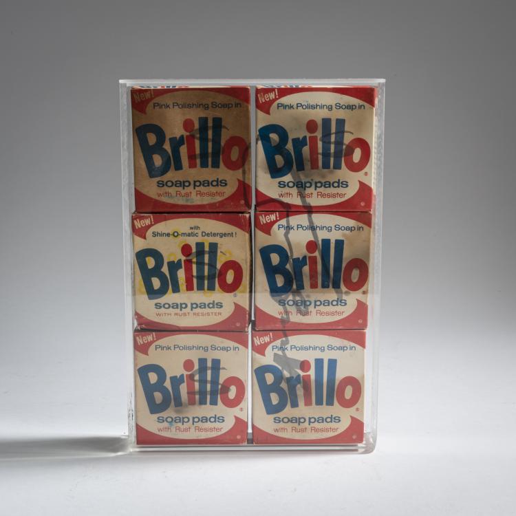 Bild 1 zu Objekt, 6 'Brillo soap pads with rust resister', 1960er Jahre, Andy Warhol, 160C 467