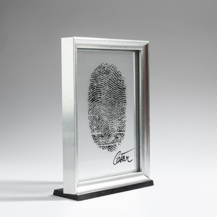 Bild 1 zu Objekt, Fingerabdruck, ca. 1992, C&eacute;sar Baldaccini (C&eacute;sar), 160C 577