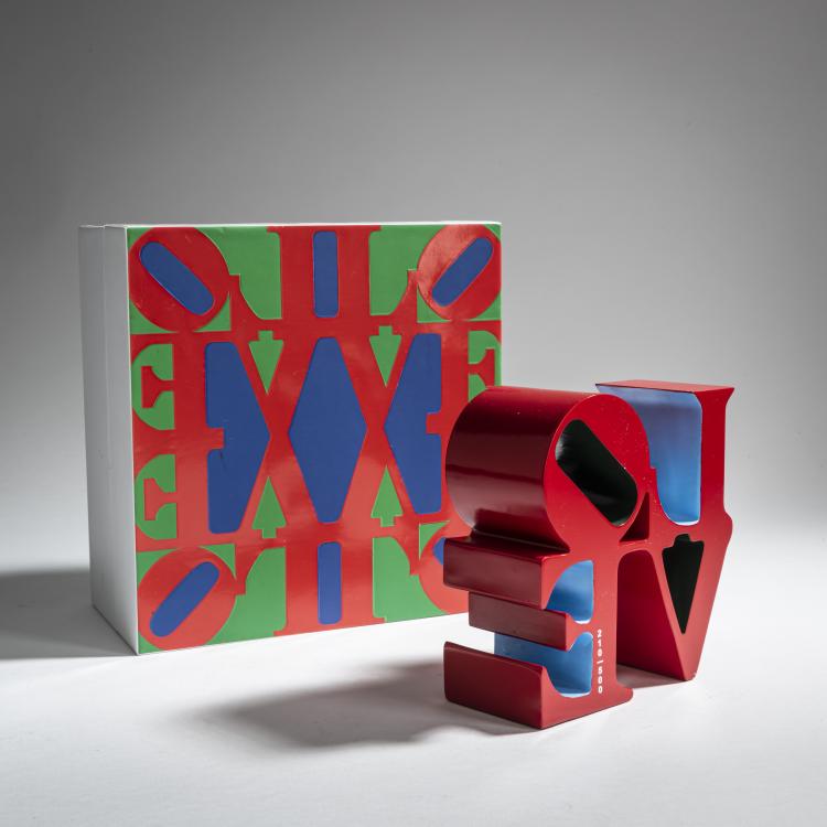 Bild 1 zu Objekt, 'Love Red Blue Green', 2018, Robert Indiana, Robert Indiana &Eacute;ditions Studio, 160C 626