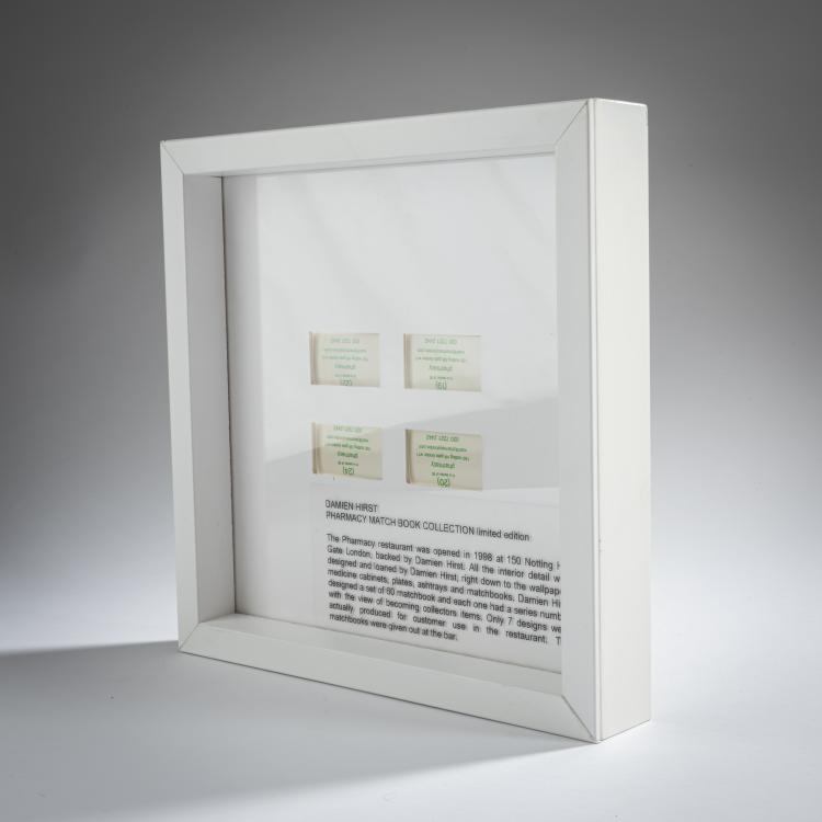 Bild 2 zu Objekt, Vier Streichholzschachteln f&uuml;r das Pharmacy Restaurant, London, 1998 - 2004, Damien Hirst, 160C 592