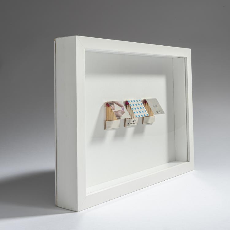 Bild 1 zu Objekt, Three matchboxes for the Pharmacy Restaurant, London, 1998-2004, Damien Hirst, 160C 593