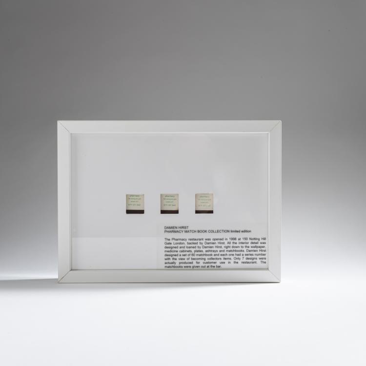 Bild 2 zu Objekt, Three matchboxes for the Pharmacy Restaurant, London, 1998-2004, Damien Hirst, 160C 593