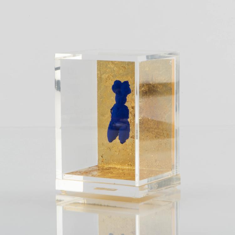 Hauptbild zu Objekt, Pendant/brooch 'Petite Venus Bleue', 1956/57, Yves Klein, 160D 672
