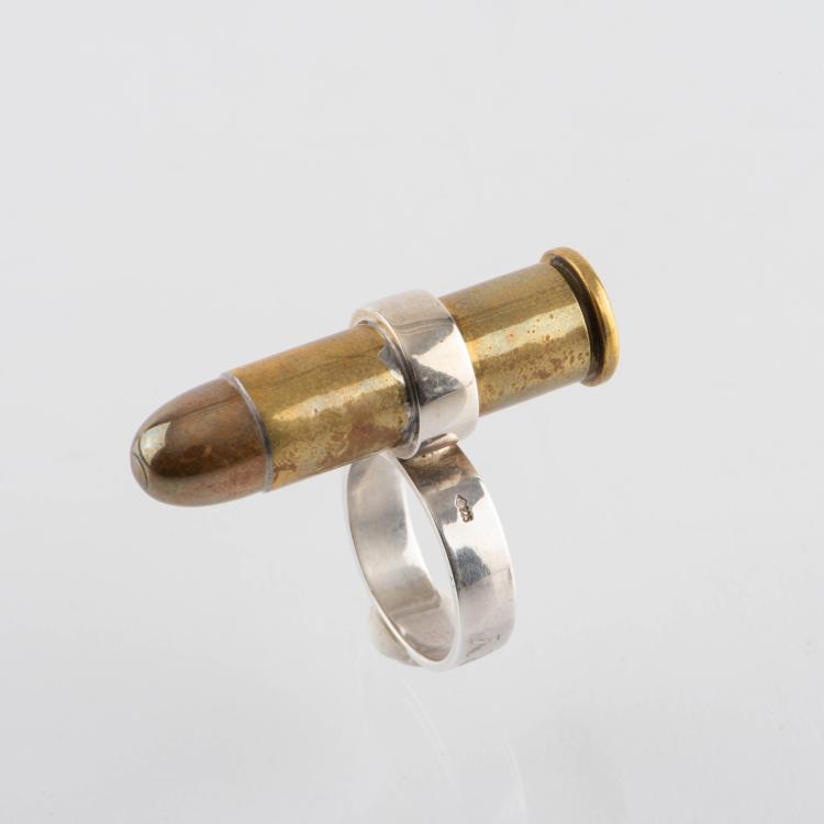 Hauptbild zu Objekt, Ring 'Bullet', 2009, Jacques Monory, 160D 686