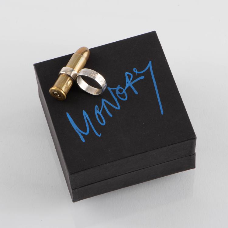 Bild 1 zu Objekt, Ring 'Bullet', 2009, Jacques Monory, 160D 686
