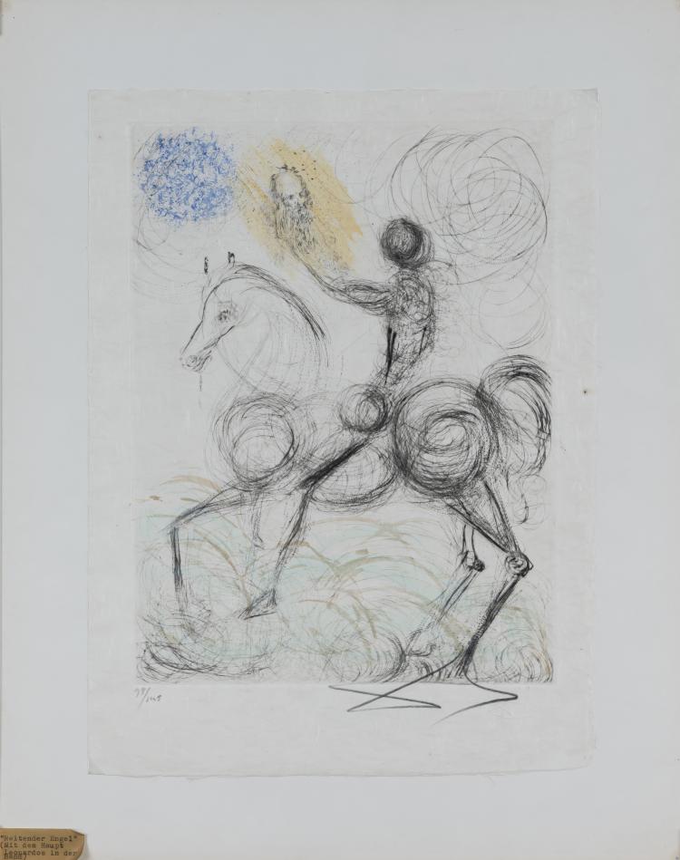 Bild 1 zu Objekt, Vollst&auml;ndige Serie 'Faust. La Nuit de Walpurgis', 1968/69, Salvador Dal&iacute;, Graphik Europa Anstalt Robbe (Hrsg.), 160C 489