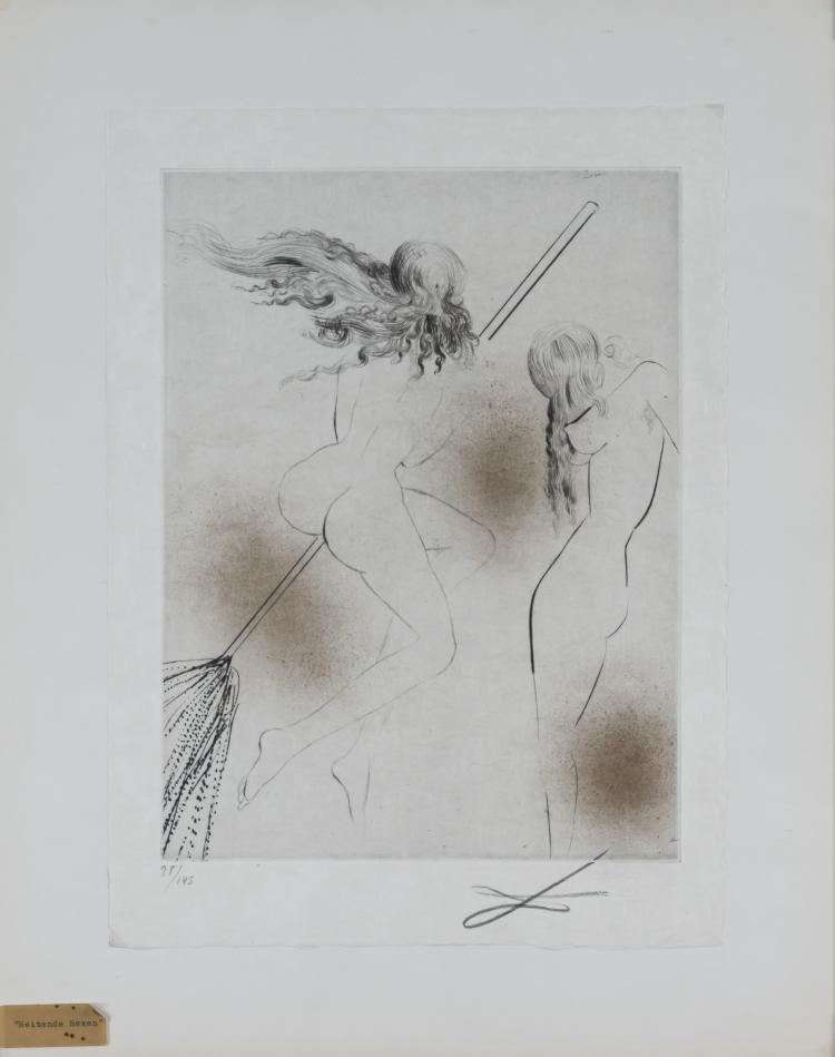 Bild 5 zu Objekt, Vollst&auml;ndige Serie 'Faust. La Nuit de Walpurgis', 1968/69, Salvador Dal&iacute;, Graphik Europa Anstalt Robbe (Hrsg.), 160C 489