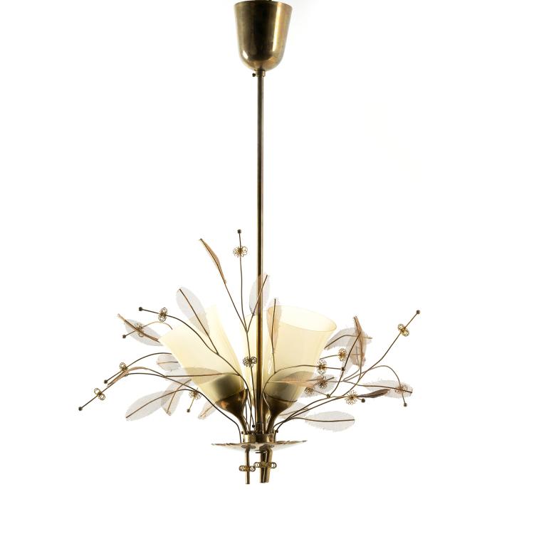 Hauptbild zu Objekt, Deckenleuchte, 1948, Paavo Tynell, Taito Oy, Helsinki, 160A 127