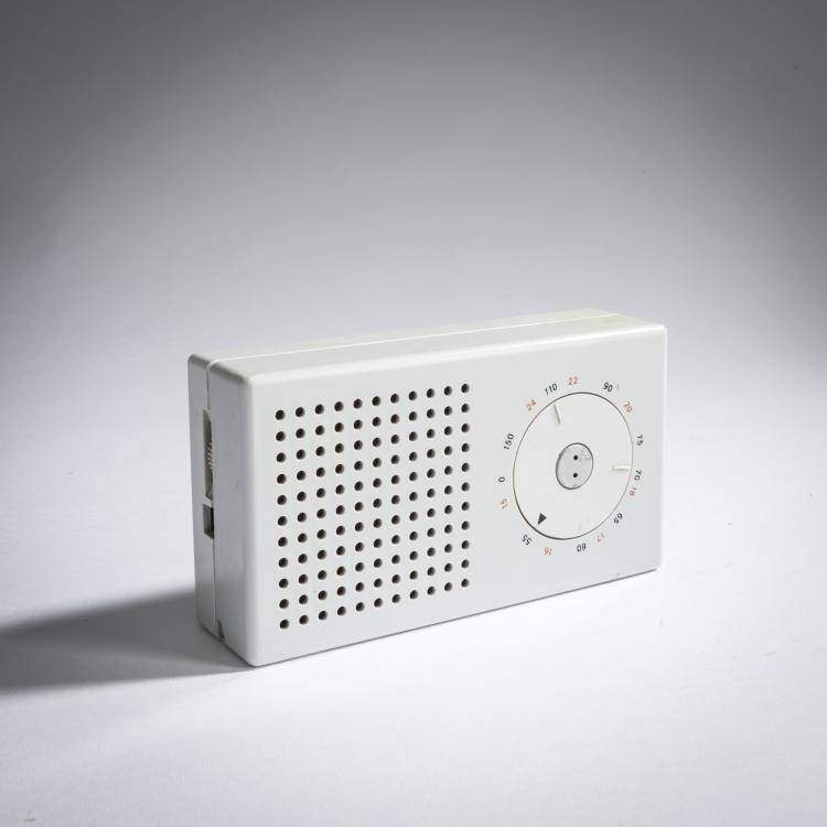 Hauptbild zu Objekt, Radio 'T3', 1958, Dieter Rams, Braun AG, Frankfurt am Main, 160A 93