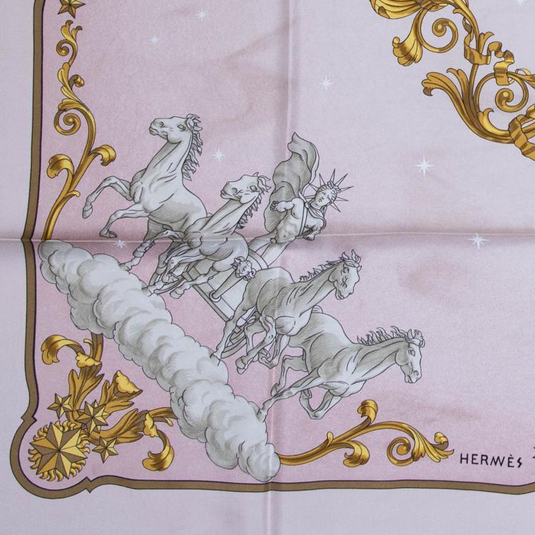 Bild 1 zu Objekt, 'Cosmos' scarf, 1966, Philippe Ledoux, Herm&egrave;s, Paris, 160E 788