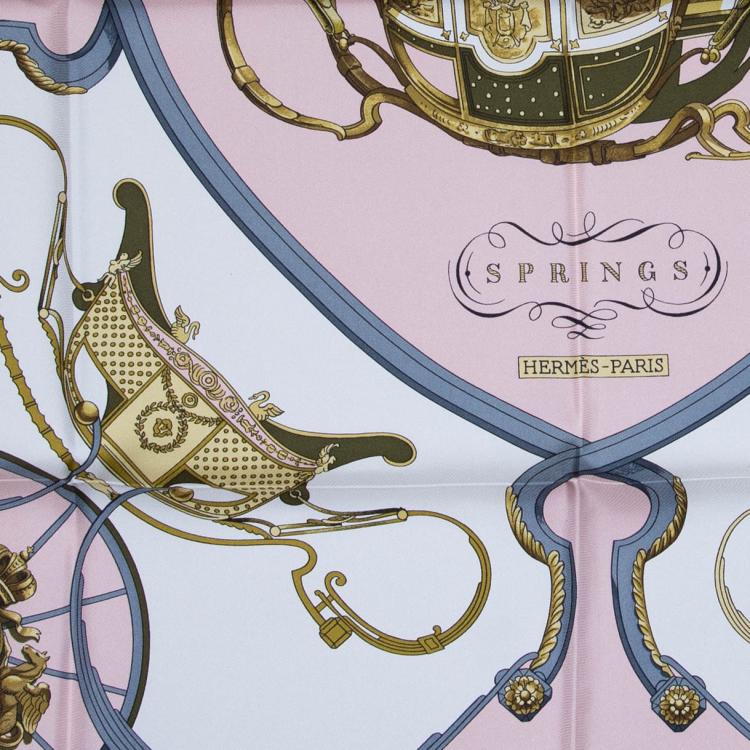 Bild 1 zu Objekt, 'Springs' scarf, 1974, Philippe Ledoux, Herm&egrave;s, Paris, 160E 789