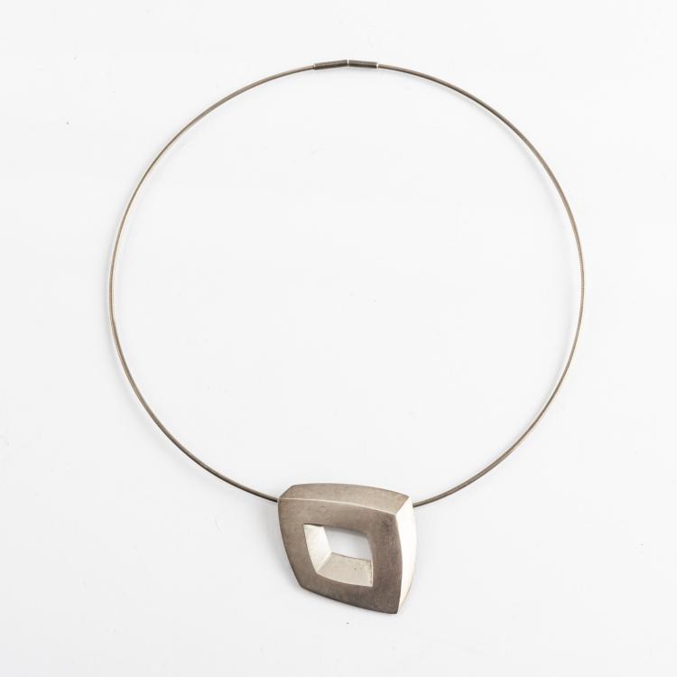 Hauptbild zu Objekt, Necklace 'Ecran', 1997, Claude Chavent, 160D 653