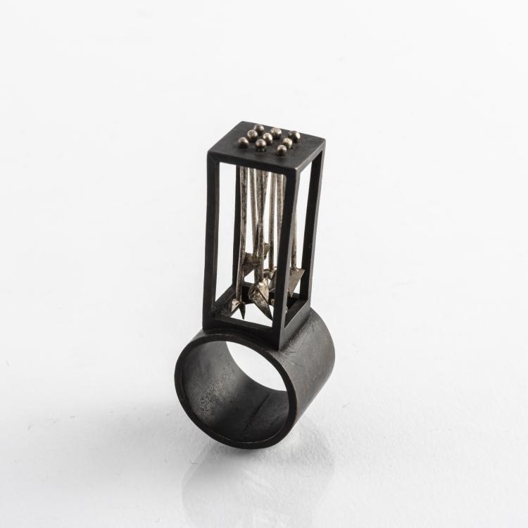 Hauptbild zu Objekt, Ring, 1990er Jahre, Brune Boyer-Pellerej, 160D 647