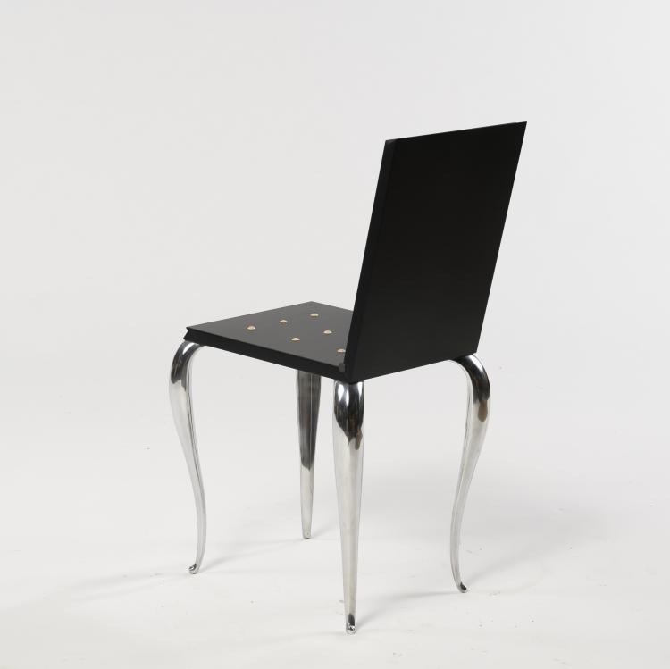 Bild 2 zu Objekt, 'Lola Mundo' folding chair / stool, 1988, Philippe Starck, Driade, Caorso, 161C 744