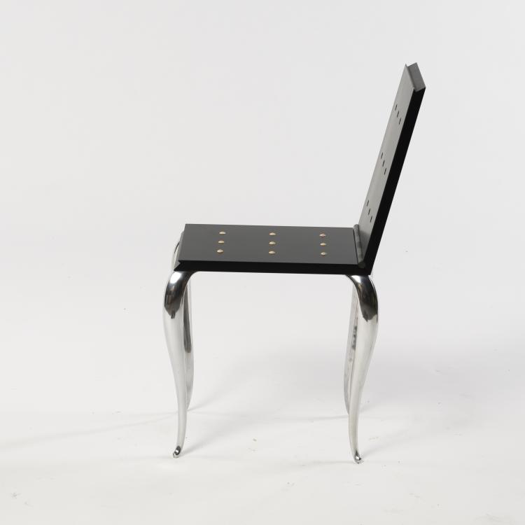 Bild 3 zu Objekt, 'Lola Mundo' folding chair / stool, 1988, Philippe Starck, Driade, Caorso, 161C 744
