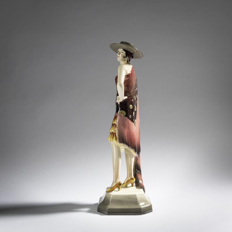 Bild 1 zu Objekt, Spanierin, um 1929, Josef Lorenzl, Goldscheider, Wien, 161E 1228