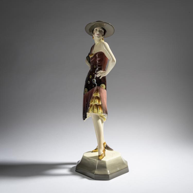 Bild 6 zu Objekt, Spanierin, um 1929, Josef Lorenzl, Goldscheider, Wien, 161E 1228