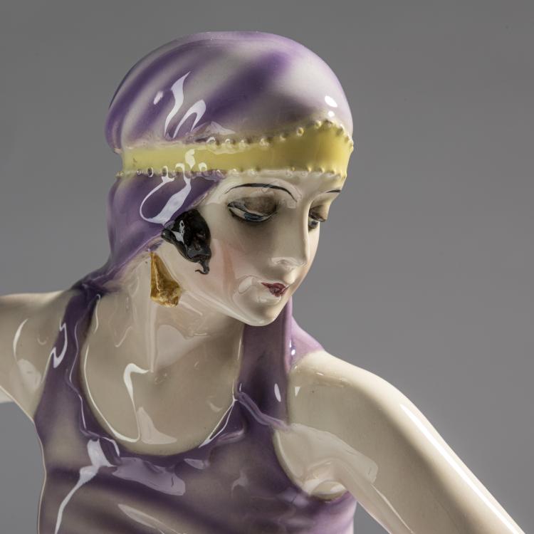 Bild 4 zu Objekt, 'Odalisk', c. 1922, Josef Lorenzl, Goldscheider, Wien, 161E 1213