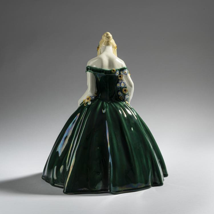 Bild 3 zu Objekt, Crinoline with flower garland, 1907, Michael Powolny, Gmundner Keramik, 161E 1204