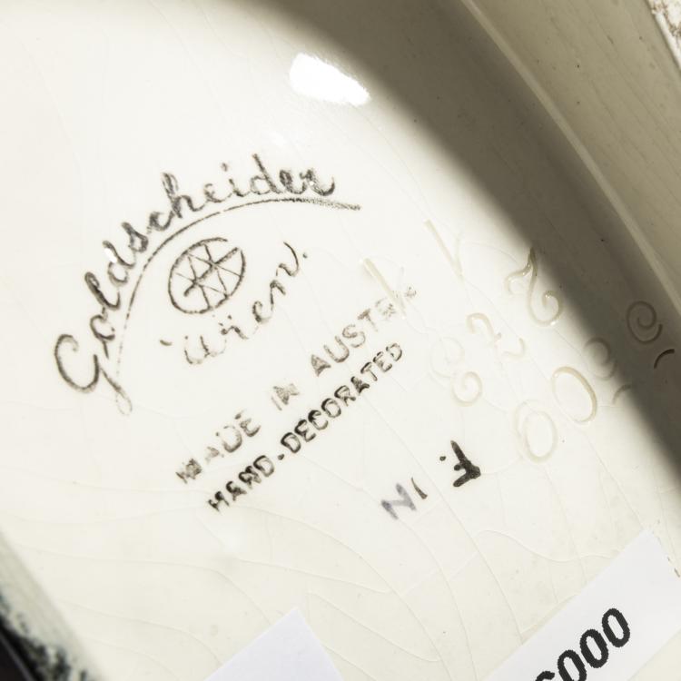 Bild 6 zu Objekt, 'Sitzender Till Eulenspiegel mit Eule', um 1923/24, Josef Lorenzl, Goldscheider, Wien, 161E 1216