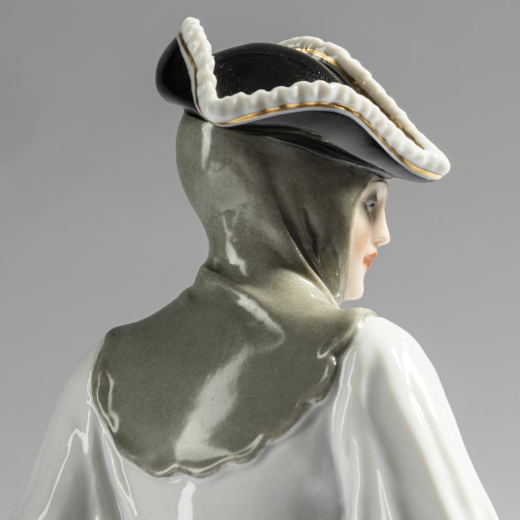 Bild 4 zu Objekt, 'Dame mit Muff (Lo Hesse)', 1918, Constantin Holzer-Defanti, Rosenthal, Selb, 161E 1186