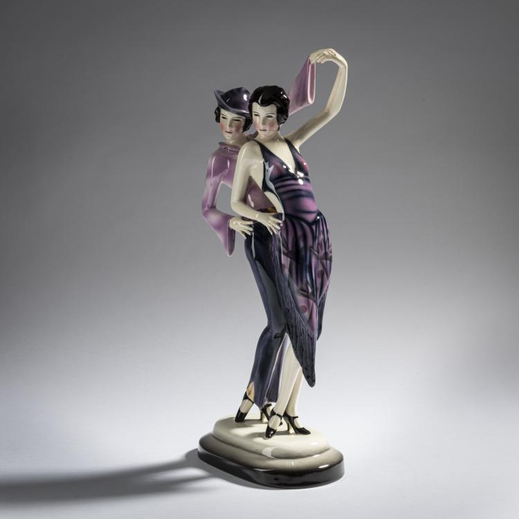 Bild 2 zu Objekt, 'Dance', c. 1929, Stephan Dakon, Goldscheider, Wien, 161E 1231