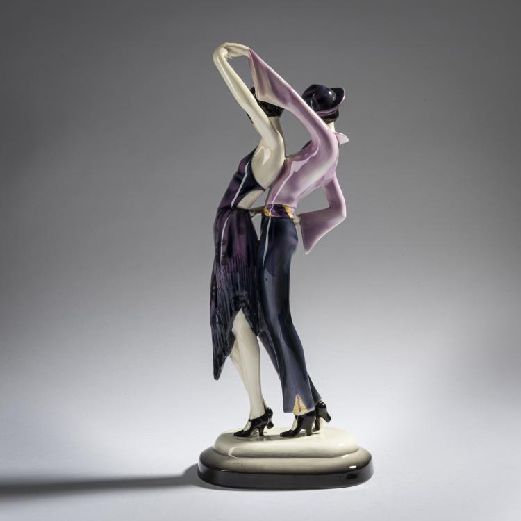 Bild 3 zu Objekt, 'Dance', c. 1929, Stephan Dakon, Goldscheider, Wien, 161E 1231