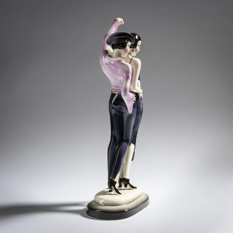 Bild 4 zu Objekt, 'Dance', c. 1929, Stephan Dakon, Goldscheider, Wien, 161E 1231