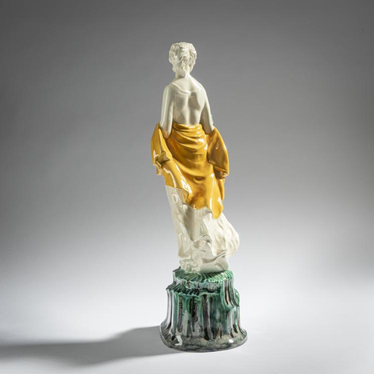 Bild 3 zu Objekt, Jahreszeitenfigur 'Fr&uuml;hling', 1913/14, Ida Schwetz-Lehmann, Vereinigte Wiener und Gmundner Keramik, 161E 1252