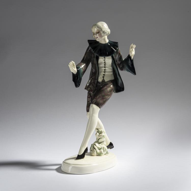 Hauptbild zu Objekt, 'Clotilde von Derp', um 1928, Josef Lorenzl, Goldscheider, Wien, 161E 1239