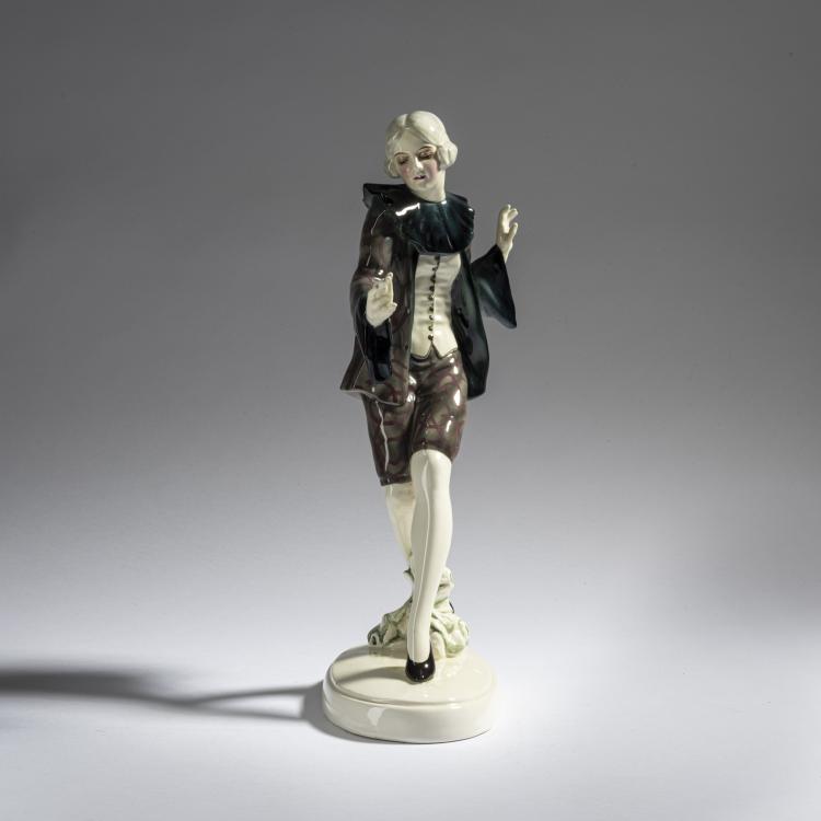 Bild 2 zu Objekt, 'Clotilde von Derp', um 1928, Josef Lorenzl, Goldscheider, Wien, 161E 1239