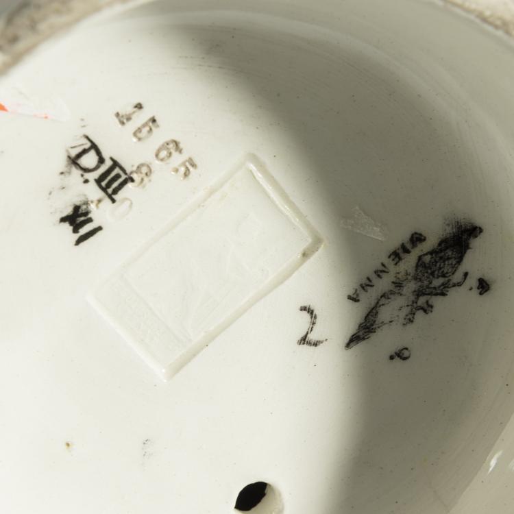 Bild 4 zu Objekt, Dame im gelben Kleid, um 1909, Stanislaus Czapek, Goldscheider, Wien, 161E 1210