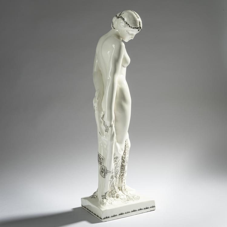 Hauptbild zu Objekt, 'Helena', c. 1909, Ernst Seger, Goldscheider, Wien, 161E 1236