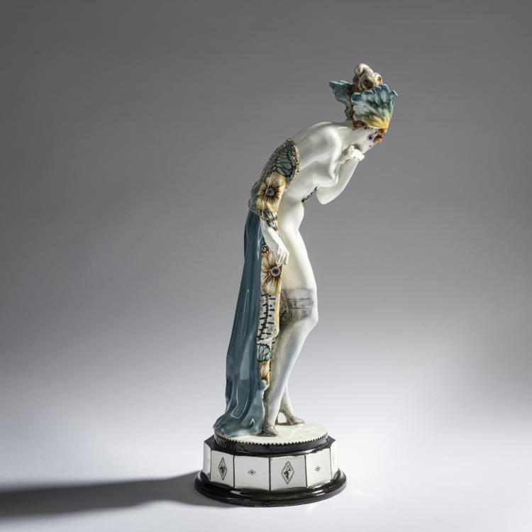 Bild 2 zu Objekt, 'Fascination', c. 1922, Wilhelm Thomasch, Goldscheider, Wien, 161E 1214